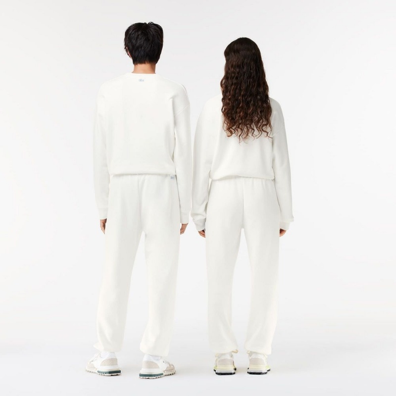 Women's Lacoste Lacoste x EleVen by Venus Sweatpants White | BEG015962