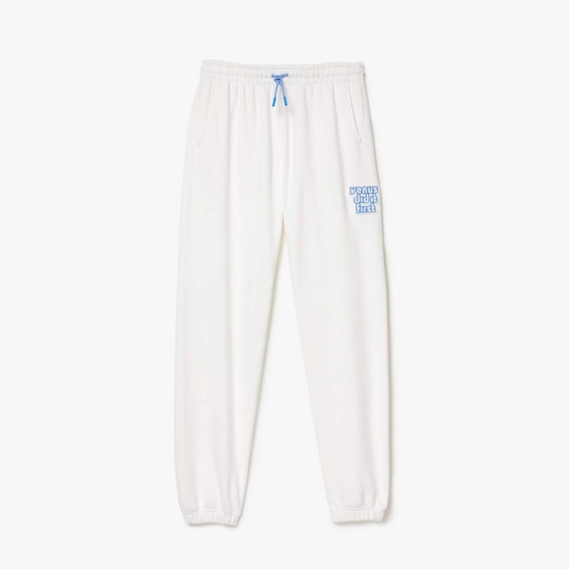 Women's Lacoste Lacoste x EleVen by Venus Sweatpants White | BEG015962