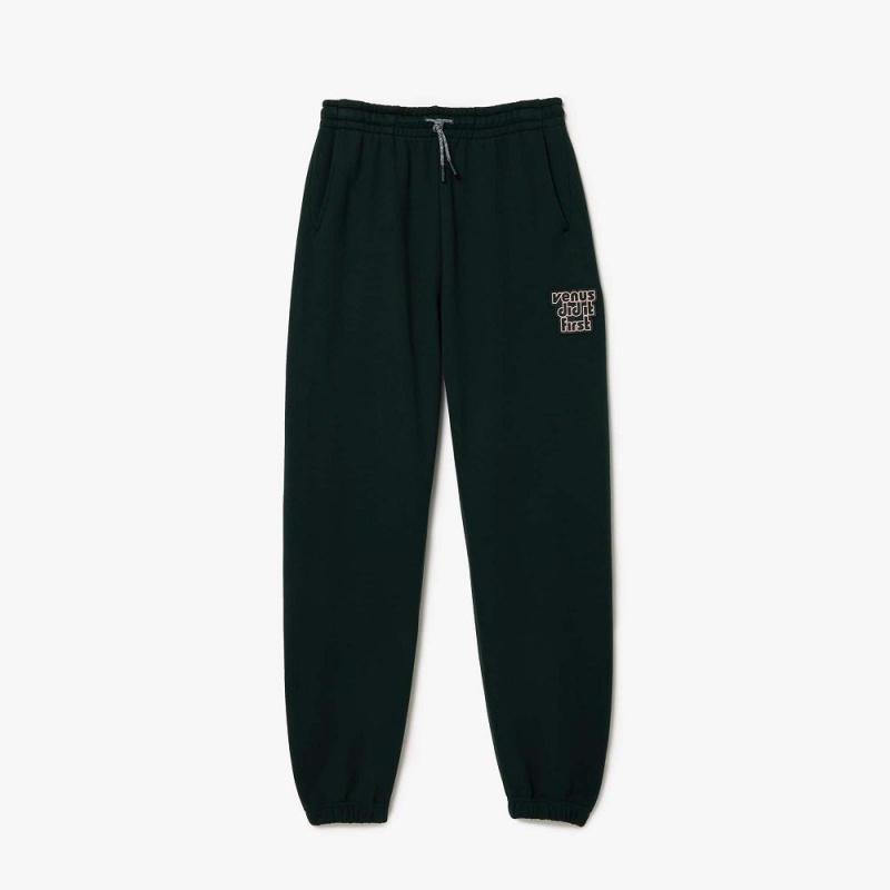 Women's Lacoste Lacoste x EleVen by Venus Sweatpants Dark Green | HCT109534