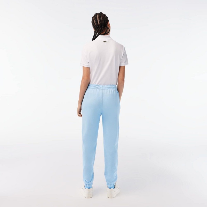 Women's Lacoste Lacoste x Netflix Super Soft Sweatpants Pastel blue | KRY217604