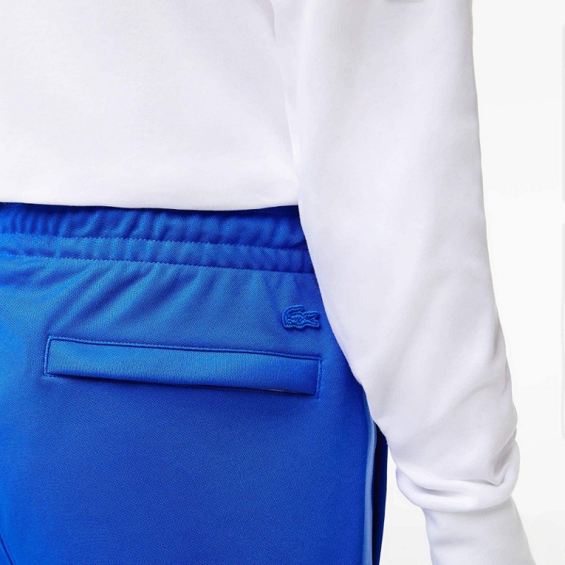 Women's Lacoste Men's Contrast Bands Sweatpants Blue | PCM527916