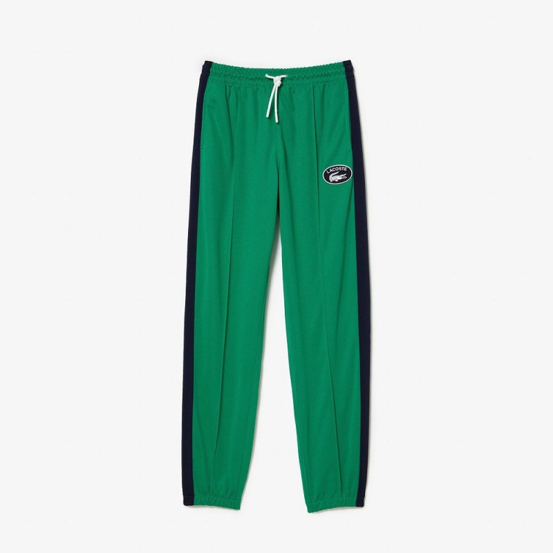 Women's Lacoste Mini Piqué Sweatpants Green | YDG059716