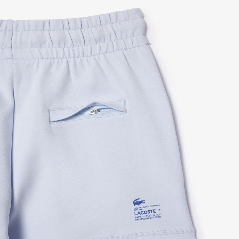 Women's Lacoste Plain Shorts Phoenix blue | JZH507612