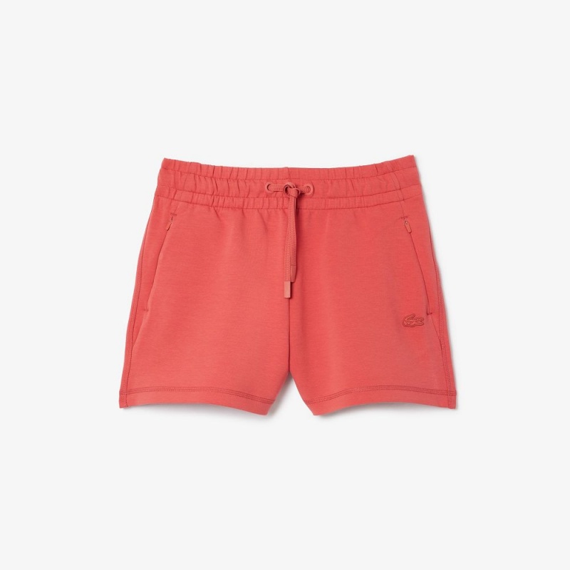 Women's Lacoste Plain Shorts Pink | QWP358176