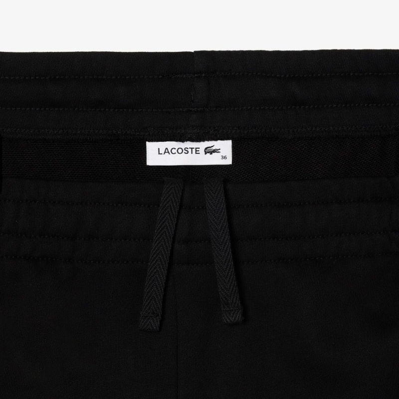 Women's Lacoste Printed Sweatpants Black | WUF875640