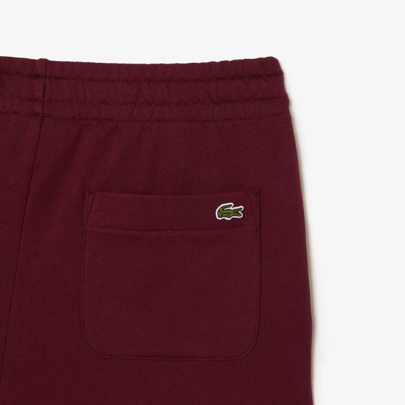 Women's Lacoste Printed Sweatpants Bordeaux | ATX703524