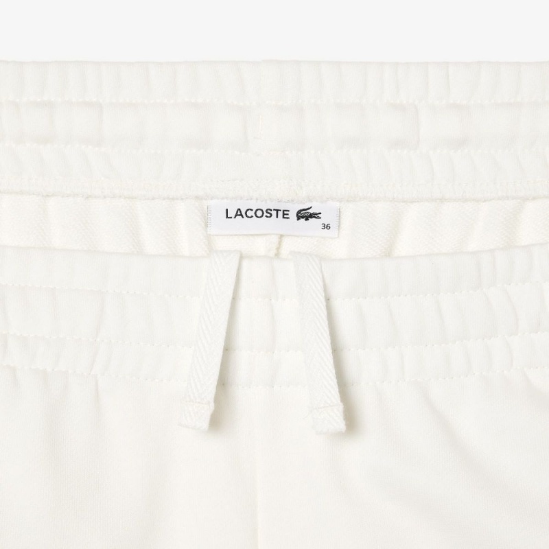 Women's Lacoste Printed Sweatpants White | IHX704823