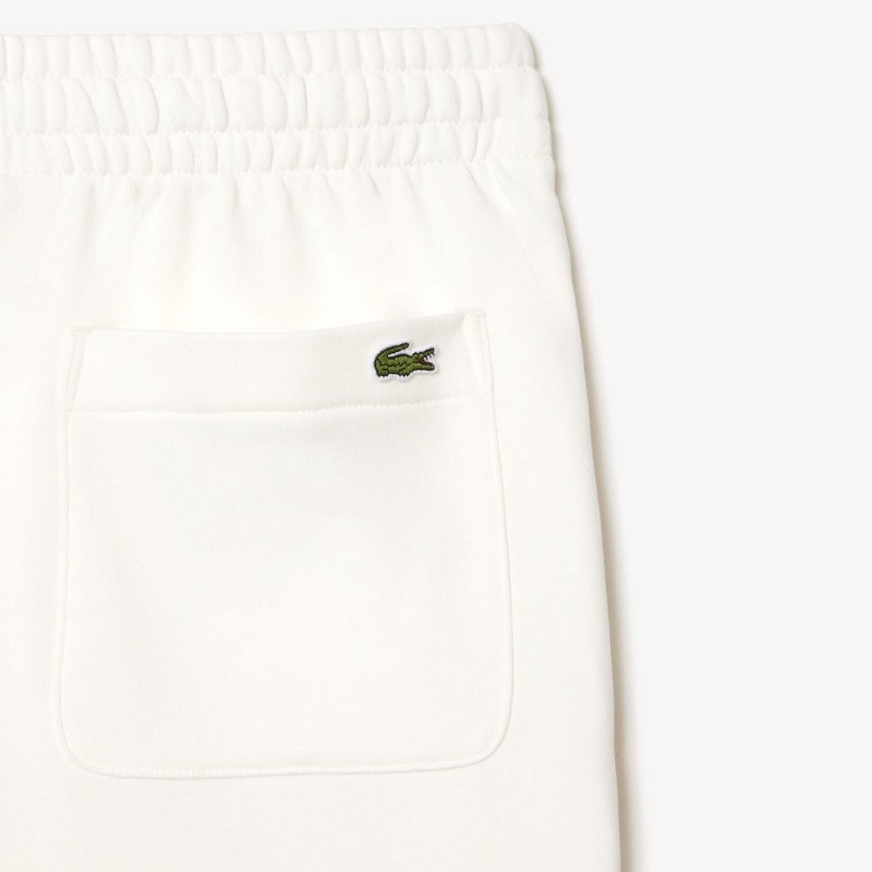 Women's Lacoste Printed Sweatpants White | IHX704823