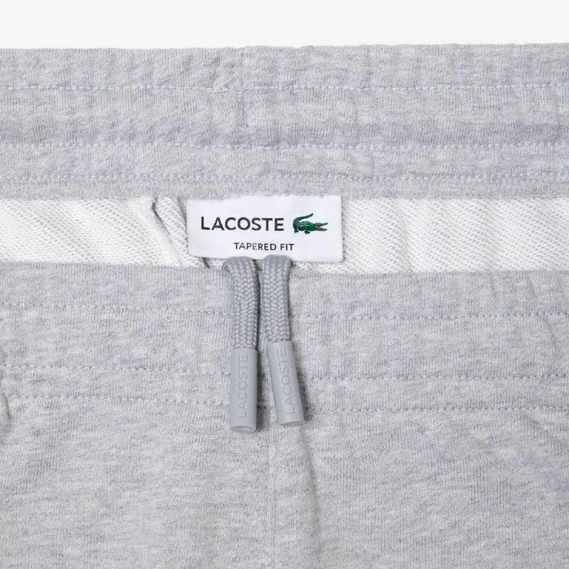 Women's Lacoste Signature Print Sweatpants Grey Chine | RND685310