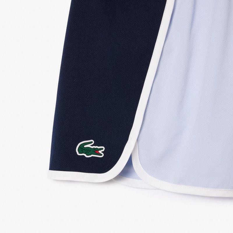 Women's Lacoste Ultra-Dry Shorts Light Blue Navy Blue | ONT487691